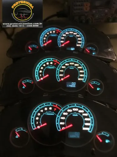 Painel de Instrumentos de LED Chevrolet Celta e Prisma com garantia (Base troca)