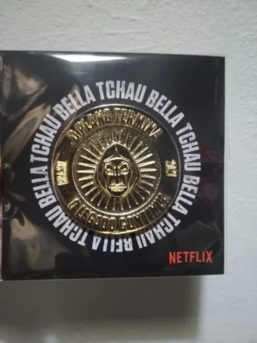 Moeda comemorativa série La Casa de Papel