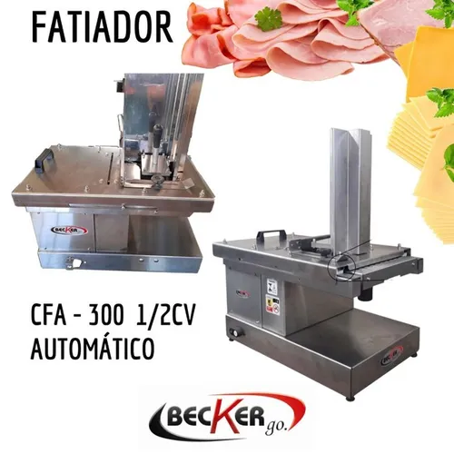 Fatiador automático inox Becker CFA-300