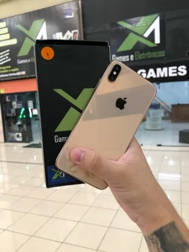 iPhone XS maxx dourado sem detalhes >> venha hoje 