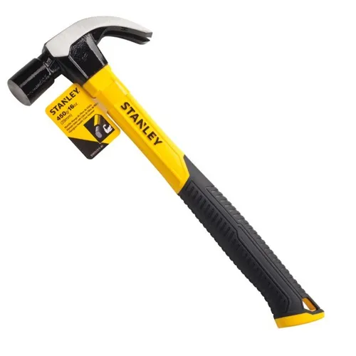Martelo Unha com Cabo de Fibra de Vidro 450g 29mm Stanley STHT51391-40