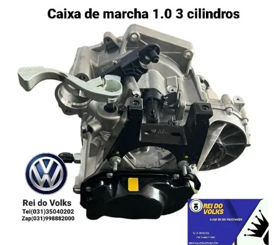 Caixa de marcha 1.0 3 cilindros MSI Gol, Voyage G7 e G8
