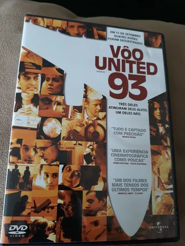 DVD Vôo United 93