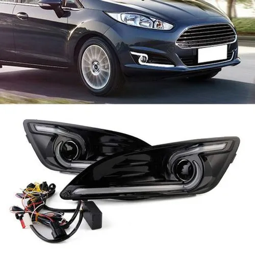 Farol De Milha Day Light Drl Ford New Fiesta