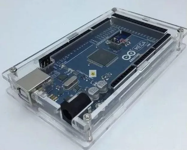rduino Mega 2560 R3 Acrílico Transparente Gabinete Box Case A COD-AM2
