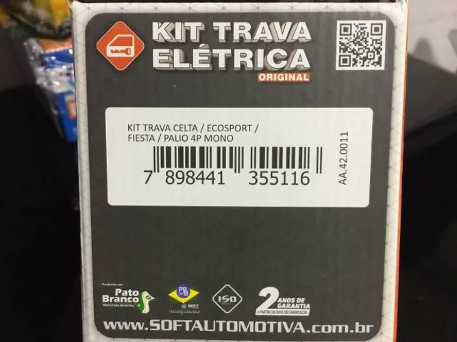 Kit de travas .específica. para: Celta/ Ecosport/Fiesta/Palio 4 portas.