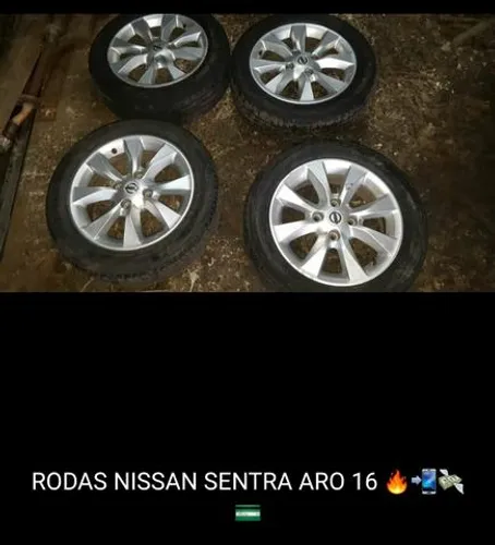 Rodas Nissan Sentra aro 16 completo