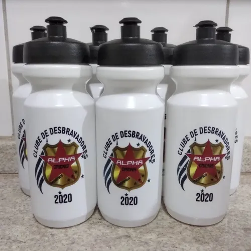 Garrafa Squeeze Plastica 650ML Personalizadas com sua Marca, Evento