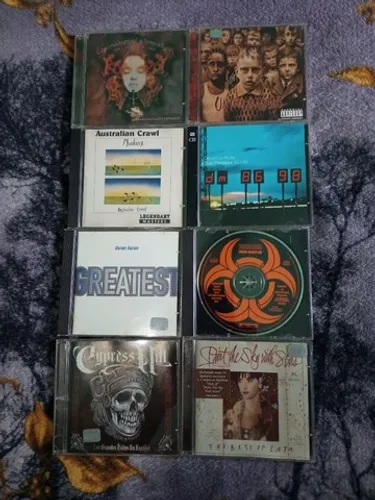 Coleção de cds e dvds