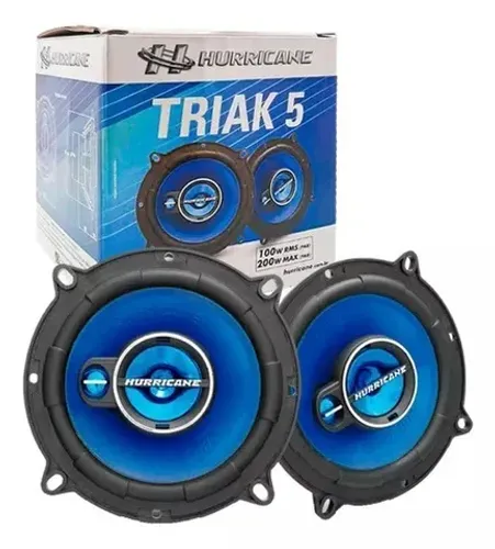 Alto Falante Triaxial Triak 5'' 100 Watts - Hurricane 