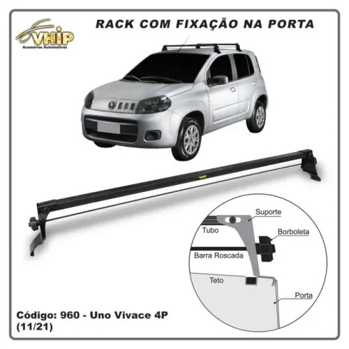 Rack teto Novo Uno 