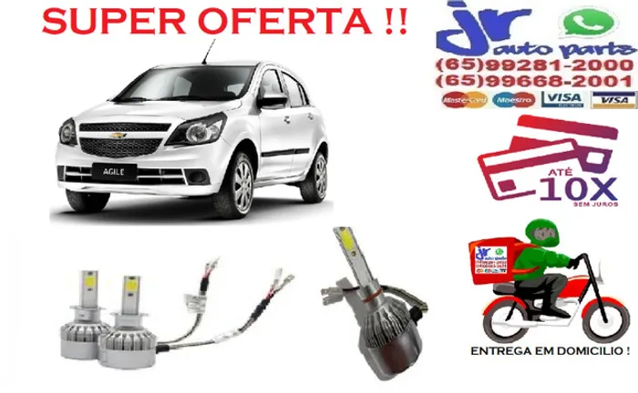 Lampada Ultra LED(Alta)Agile  6000K 12V 24V