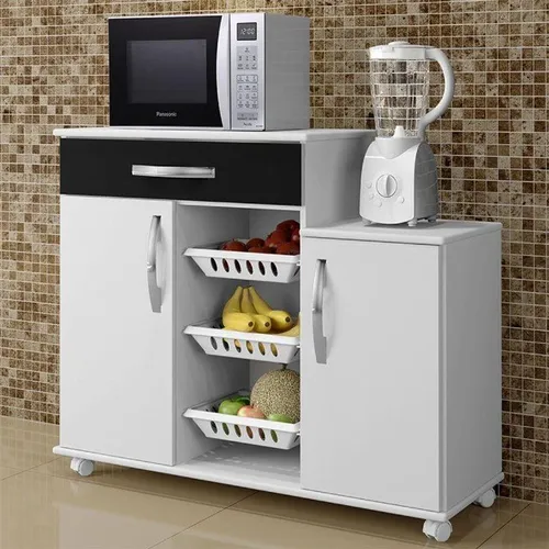 Cozinha Copa Balcão Fruteira porta Microondas 