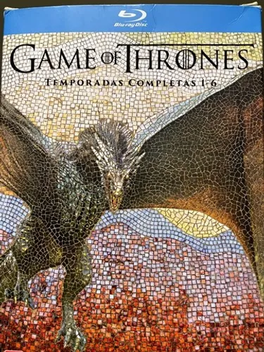 Box Blu-ray 6 Temporadas de Game of Thrones