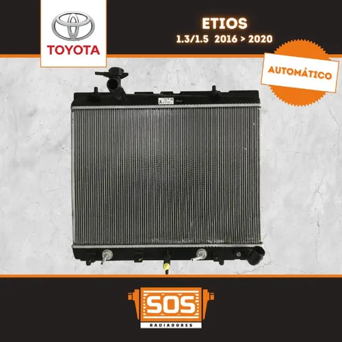  Radiador Toyota Etios (AUT) 2016/2020