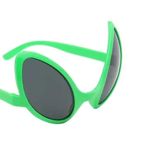 Óculos de ET verde fluorescente rave balada festa fantasia - Brilha na luz negra!
