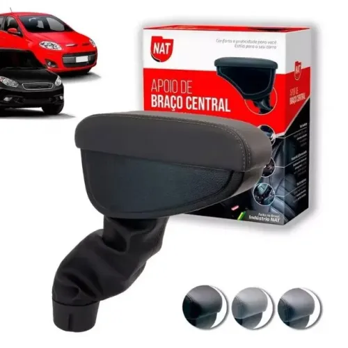 Apoio de Braço Fiat Palio Novo 2012 / Grand Siena - Grafite - N200711