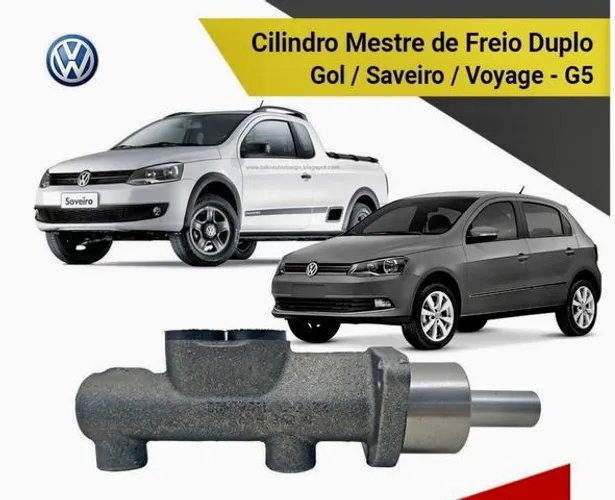 Cilindro Mestre Bomba de Freio Gol Saveiro Voyage 2009 2010 2011 2012 2013
