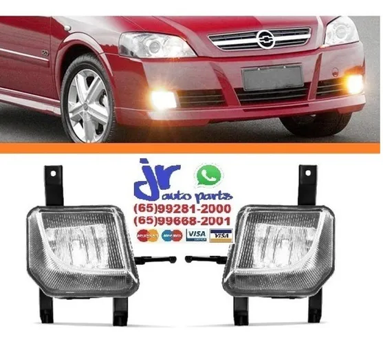 Par Farol de Milha Astra Sedan 03 04 05 06 07 08 09 10 11 12 Neblina Auxiliar