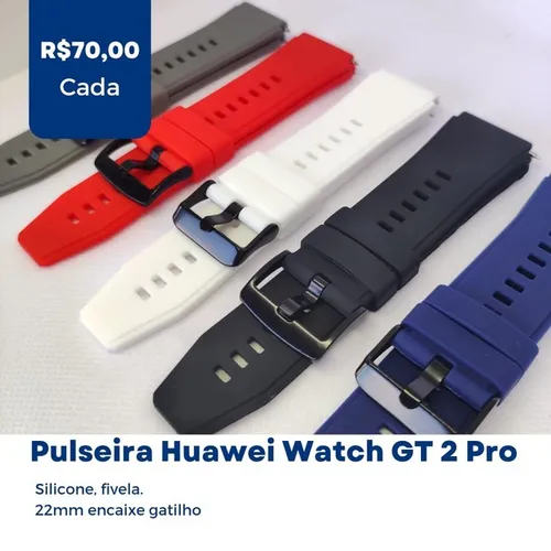 Pulseira Huawei Watch GT 2 Pro e outros 23mm