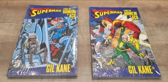 Hqs Superman Por Gil Kane vol. 1 e 2 (lacrados)