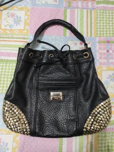 Bolsa de Couro Carmim