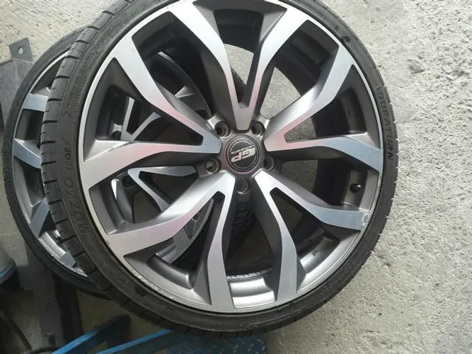 Roda aro 20 GP Europeu grafite diamantada Honda 5X114.3 Civic novas