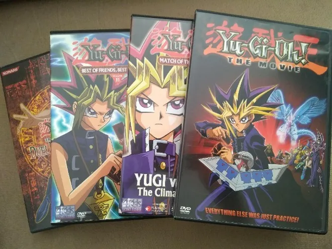 Yu-Gi-Oh 4 Dvds Raridade originais Importado dos Estados Unidos