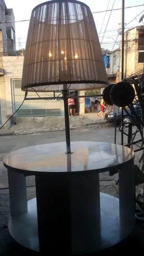 Mesa expositora arara luxo