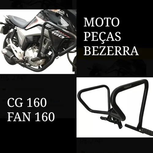 Protetor de carenagem cg fan 160