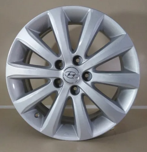 Rodas Aro 17 Azira Hyundai  Usada Prata 5x114