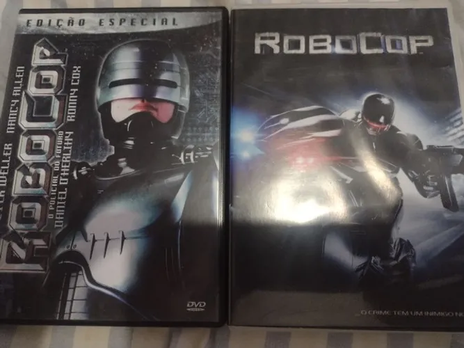 dvds originais do filme Robocop 1 e 4 