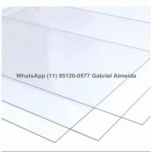 Chapa Acrílico 2mm 1,00 x 2,00 mts.