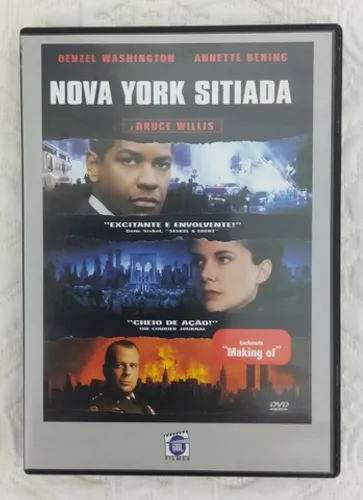 DVD NOVA YORK SITIADA FILME BRUCE WILLIS DENZEL WASHINGTON
