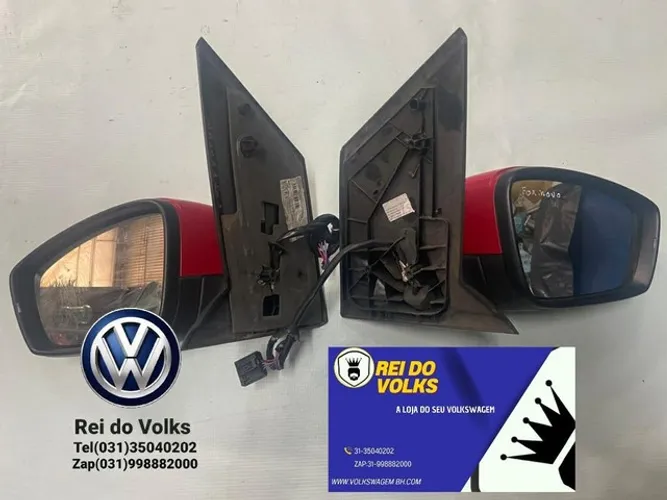 Retrovisor elétrico com seta original  do Fox 