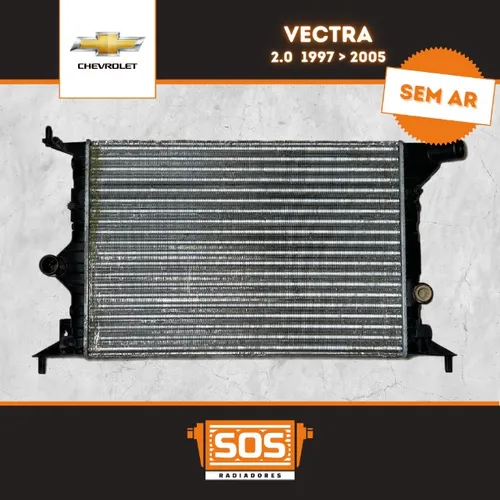 Radiador Chevrolet Vectra Sem Ar 1997/2005