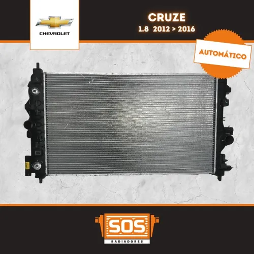 Radiador Chevrolet Cruze (AUT) 2012/2016