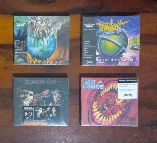 CDs lacrados Thrash Black Metal 