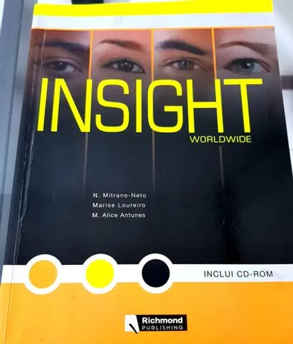 Livro Insight Worldwide. Aprender inglês - C/ CD