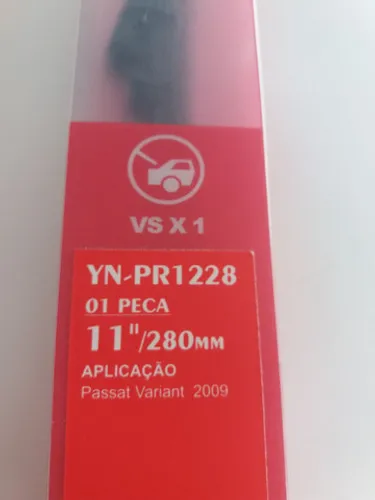 Palheta passat variant 2009 traseira