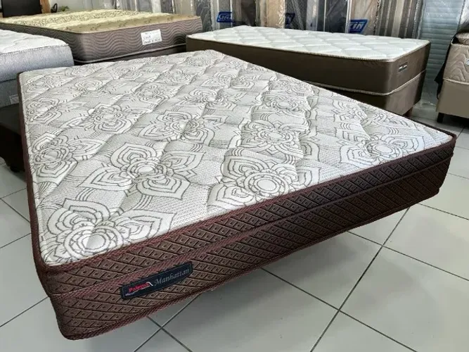 Liquida Estoque! Colchão Queen 158x198x24 Novo Molas Ensacadas Marca Palemax