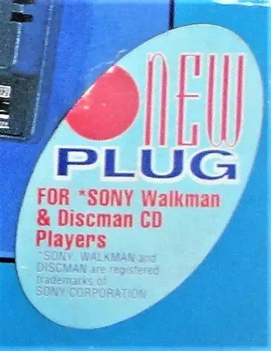 COBY® CA-44 Ac/Dc Adaptador- 110/220V - plug p/ *Sony Walkman & Discman CD Players
