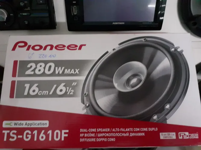 Auto falante 6"  Pioneer original novo com garantia instalado  no seu carro 
