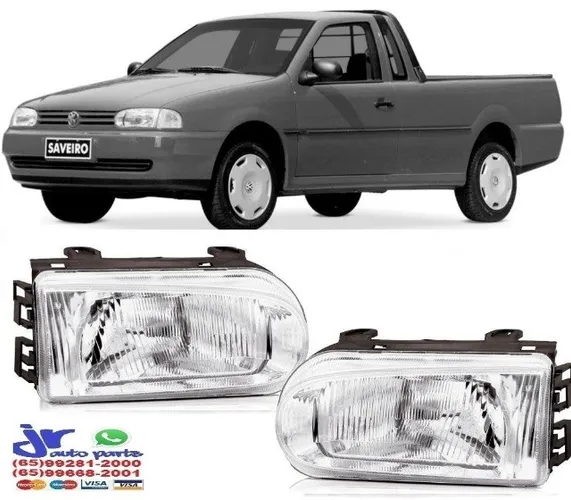 Par Farol Saveiro G2 1998 1999 2000 Foco Simples