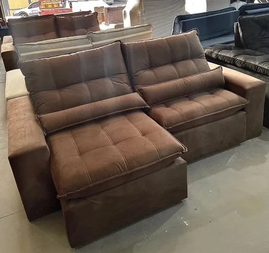 Sofa retratil reclinável máximo Plus 2,30 mts