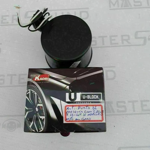 Anti-furto de presença. Kaori. Para carro e moto. C/ sirene e sensor de mercúrio.