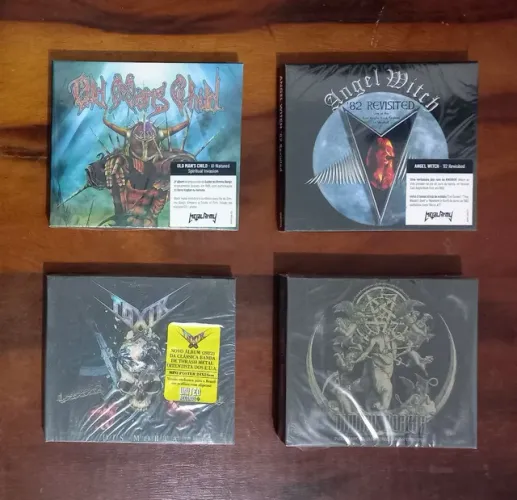 CDs lacrados Heavy Black Metal 