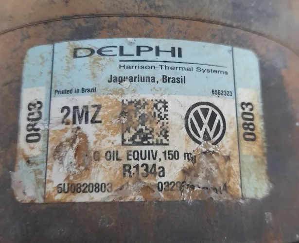 Compressor Ar Condicionado Volkswagen Fox 1.6 2012 5u0820803