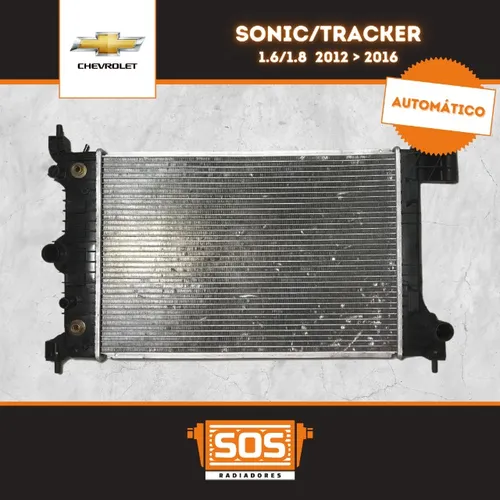 Radiador Chevrolet Sonic/Tracker 2012/2016