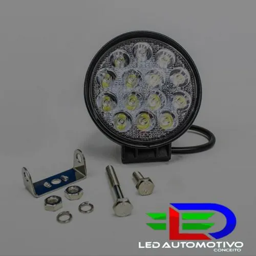 Farol de Led 42w redondo